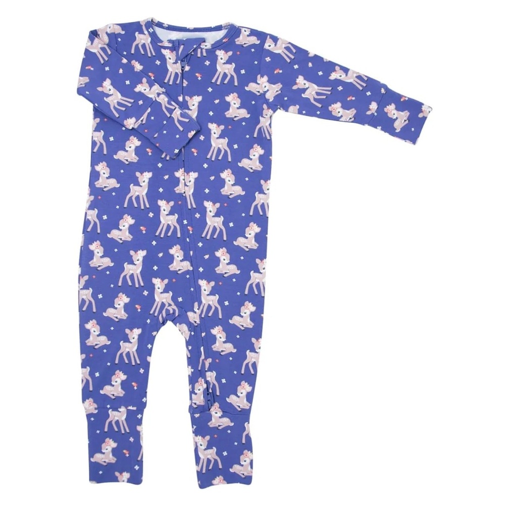 Sweet Bamboo Deer Print Convertible Romper 🦌